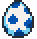 A blue egg