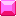 A pink block