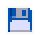 A blue floppy disc from Slime Laboratory