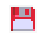 A red floppy disc from Slime Laboratory