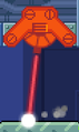 A red laser from Slime Laboratory 2