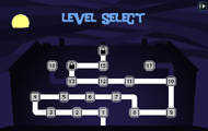 The level select screen with level 14 still locked.